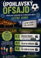 letní kino na fotbalovém hřišti